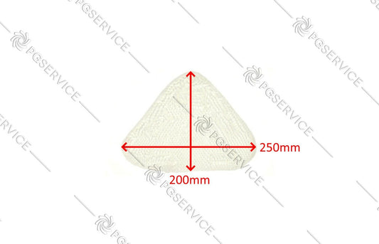 Ariete panno straccio 200mm x 250mm scopa lavapavimenti a vapore Steam Mop 4163