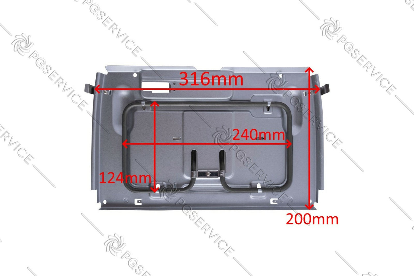 Tefal Resistance Lower Plate Ultracompact 600 GC3001 GC3003 GC3005 6680