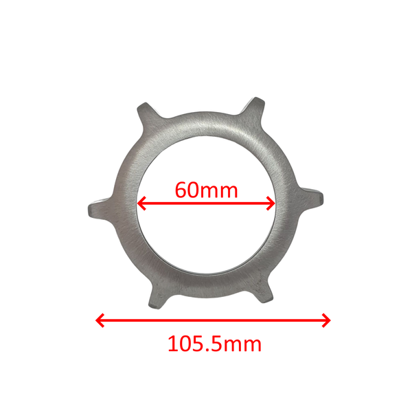 Rgv Anillo Contera Tuerca Bloque Muere 105mm Picadora de Carne Express 110405