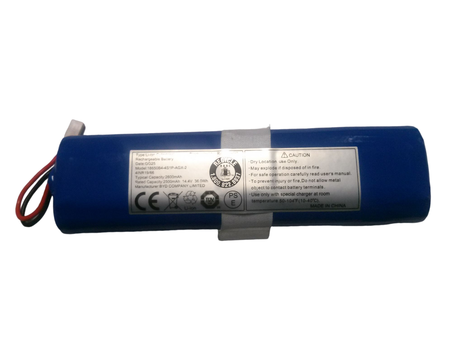 Ariete batteria litio 18650B4-4S1P robot aspirapolvere Xclean Pro 2713/1 2718/1