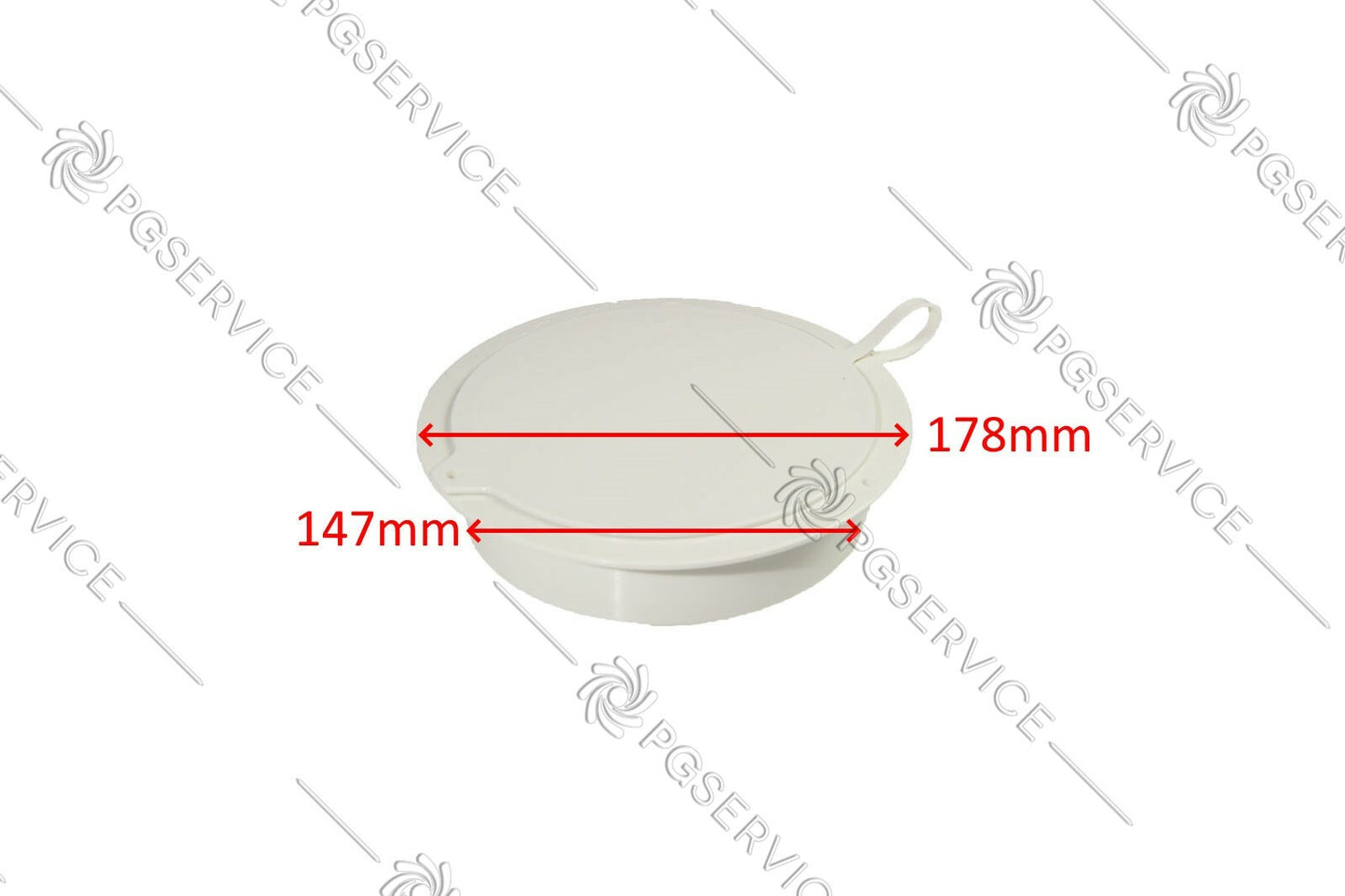 Delonghi bocchetta tappo muro Pinguino PAC EL92 EL98 EL112 EX130 Silent Eco Rea