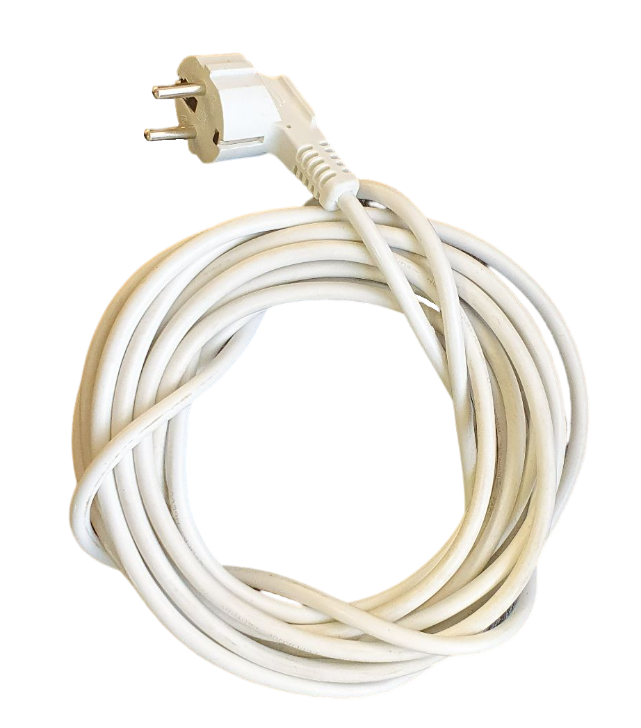 Polti kabel zasilający do odkurzacza parowego Vaporetto SV400 SV440 3 pinowy 7 metrów