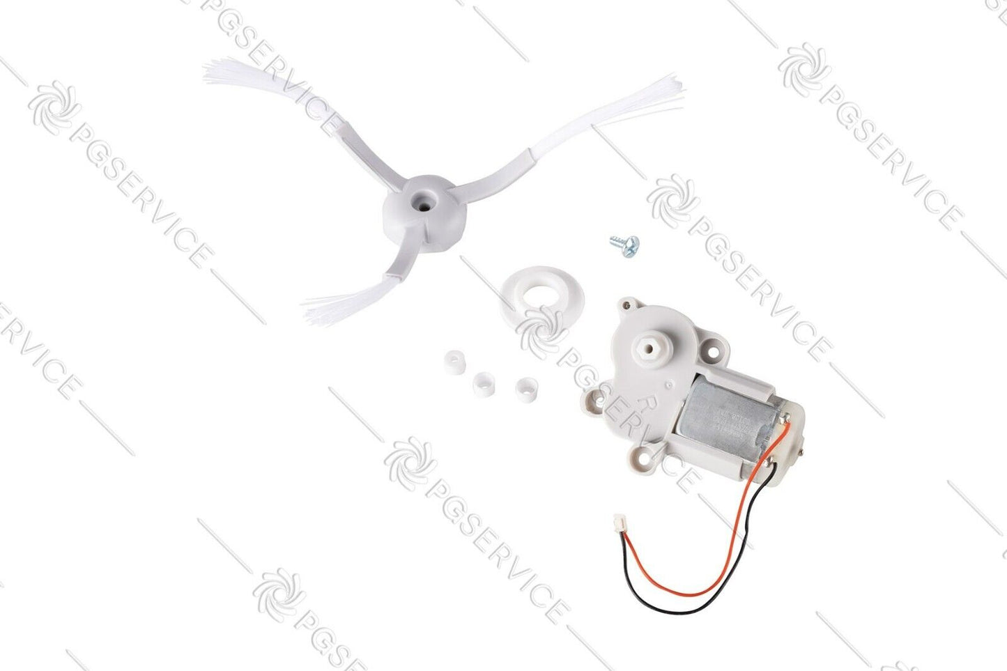 Rowenta motore spazzola destra R robot aspirapolvere Explorer 60 RY7447 RY7455