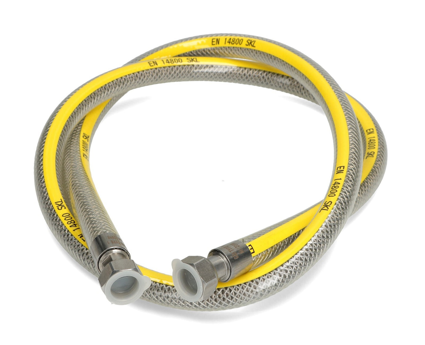 SKL flexibele gasleiding keuken vrouw vrouw 1/2" 1500mm EN14800 CE gecertificeerd