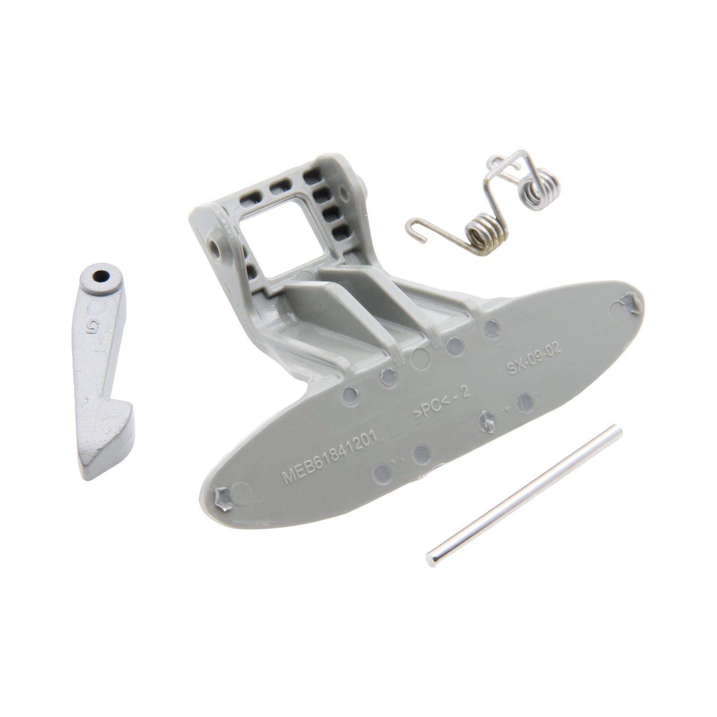 Maniglia leva gancio molla perno apertura oblò sportello lavatrice LG F12 F14 W