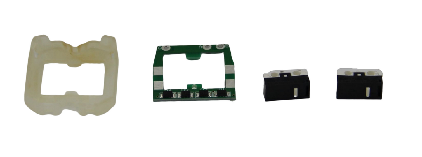 Rowenta scheda PCB micro interruttori arricciacapelli Brush Active CV9520 CV9540