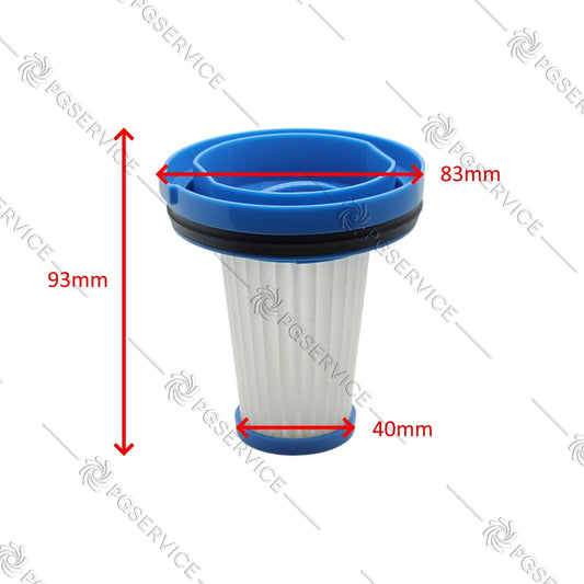 Black & Decker filtro HEPA scopa aspirapolvere Cyclone BXVMS600E ES9480030B HVC