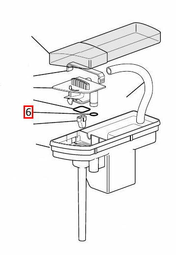 DeLonghi Dichtung Cappuccino Milch Boiler Maschine Caffè Perfecta Bco icona