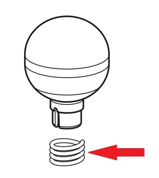 DELONGHI VEER BLOKKEERINGSVEER KNOP ICONA ECO310 VINTAGE ECOV310 EC220 EC221