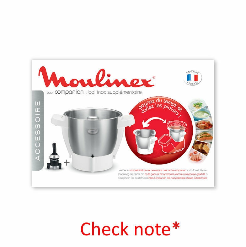 Moulinex ciotola pentola perno asse robot Cuisine Companion HF80 HF90 NOTE!