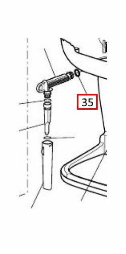 DeLonghi Dichtung Cappuccino Milch Boiler Maschine Caffè Perfecta Bco icona