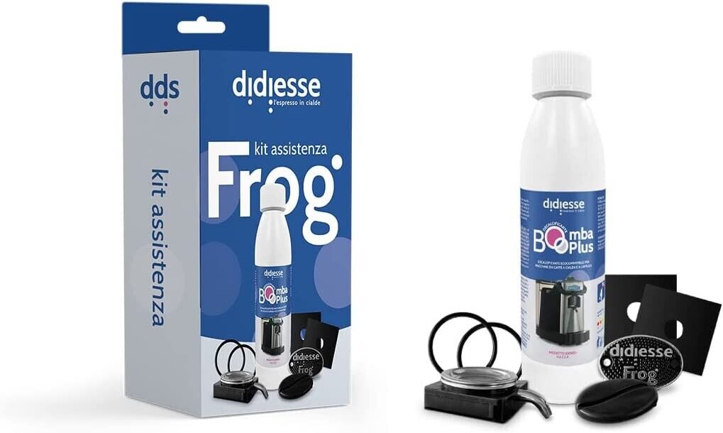 Didiesse kit manutenzione decalcificante guarnizioni macchina caffè cialde Frog