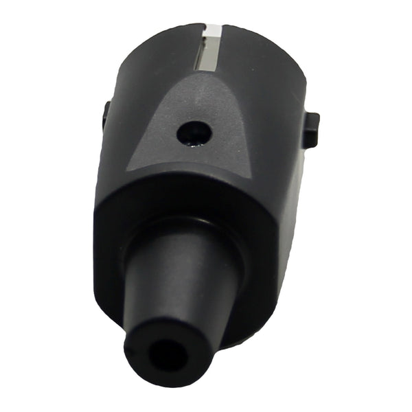 Plug Schuko Black Straight Salvacavo Rubber 16A 250V ~ Ce Appliances Fridge