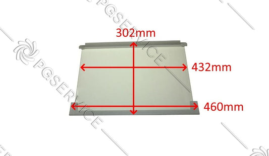 Electrolux AEG Zanussi Rex raft din sticlă 46x30cm frigider SDB SDE ERN FI25 ZI