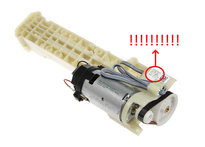 Delonghi mișcare motor 230V aparat de cafea Dinamica ECAM350 NOTĂ!