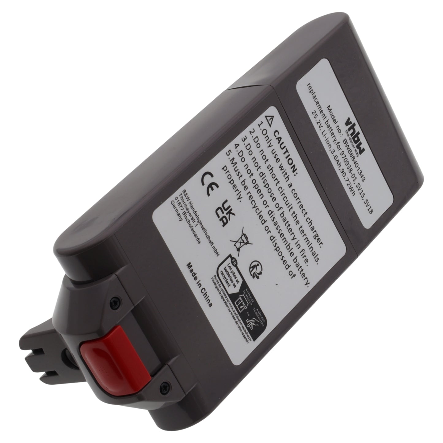 Batteria 25.2V 3600mAh per scopa aspirapolvere Dyson V11 SV15 SV18 Absolute