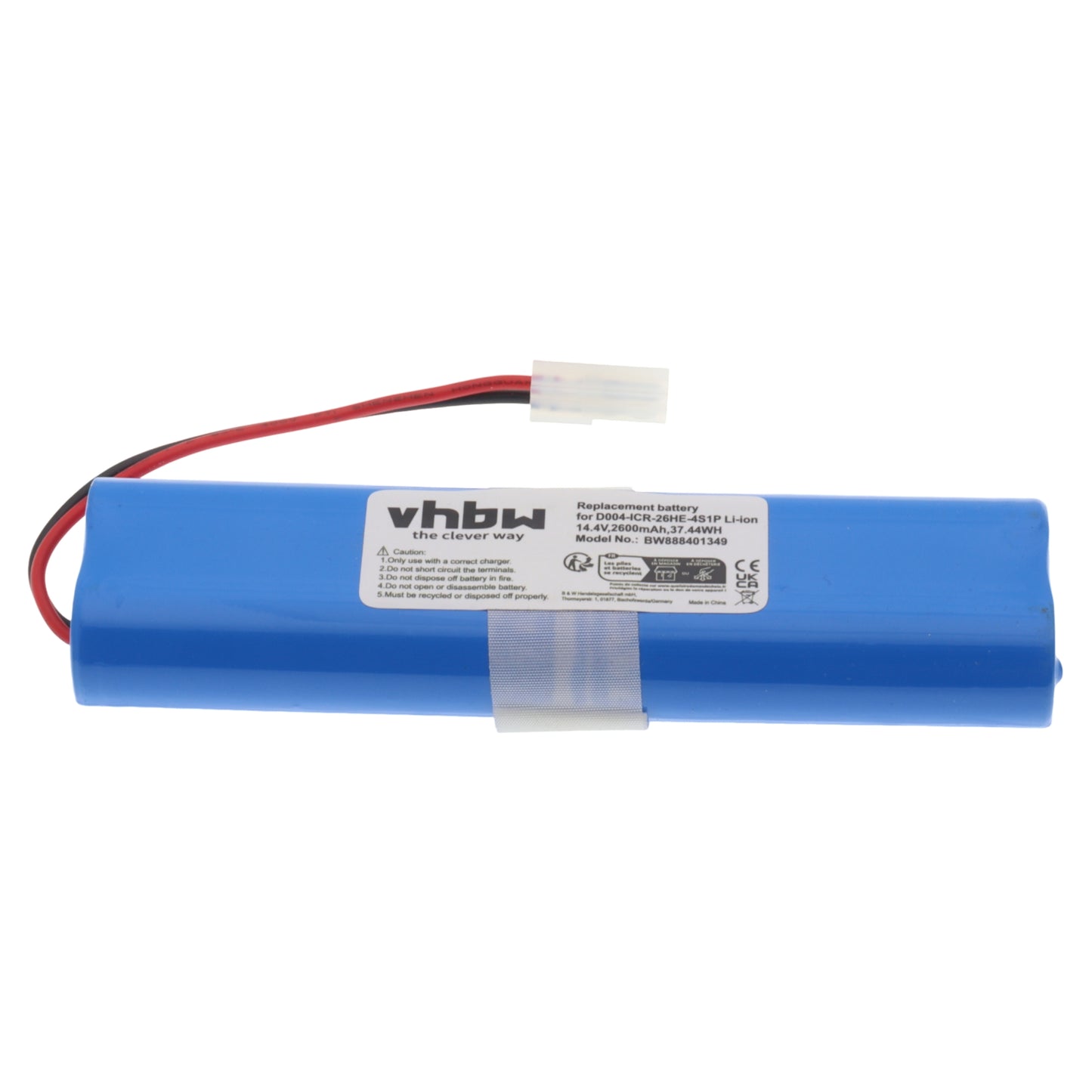 Batería 14.4V 2600mAh Li-ion para robot aspirador iRobot Roomba 5150 7550 e5 i3