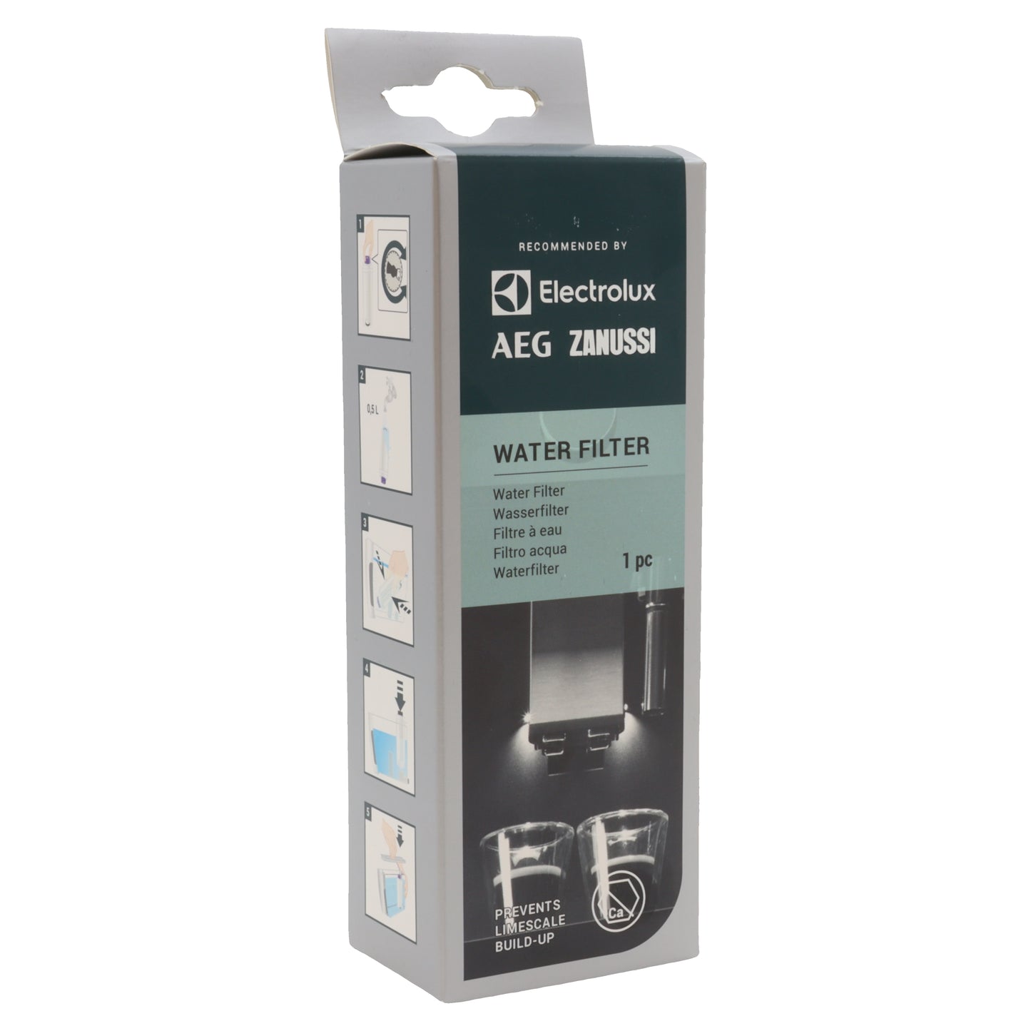 Electrolux AEG Rex filtro acqua originale macchina caffè ESP KBC KKK KKE MCA