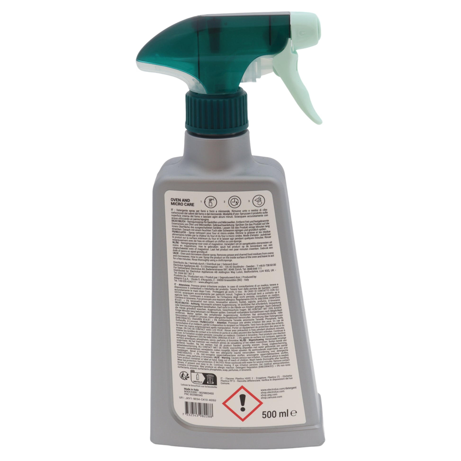 Electrolux microwave oven maintenance cleaner Oven Care spray 500ml –  PGService