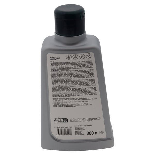 Electrolux detergent cremă Steel Care oțel inoxidabil folie protectoare lucioasă