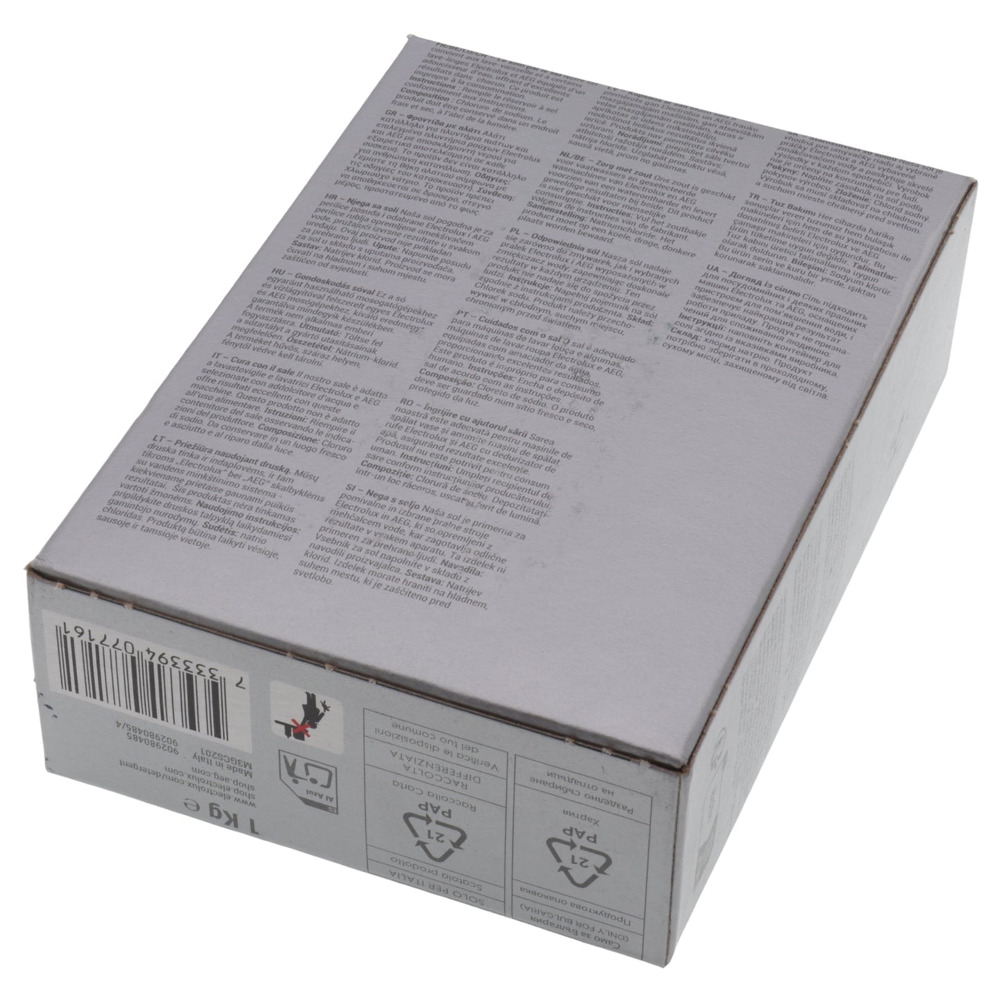 Electrolux AEG Zanussi 1kg sal de lavavajillas lavadora renovación descalcificador