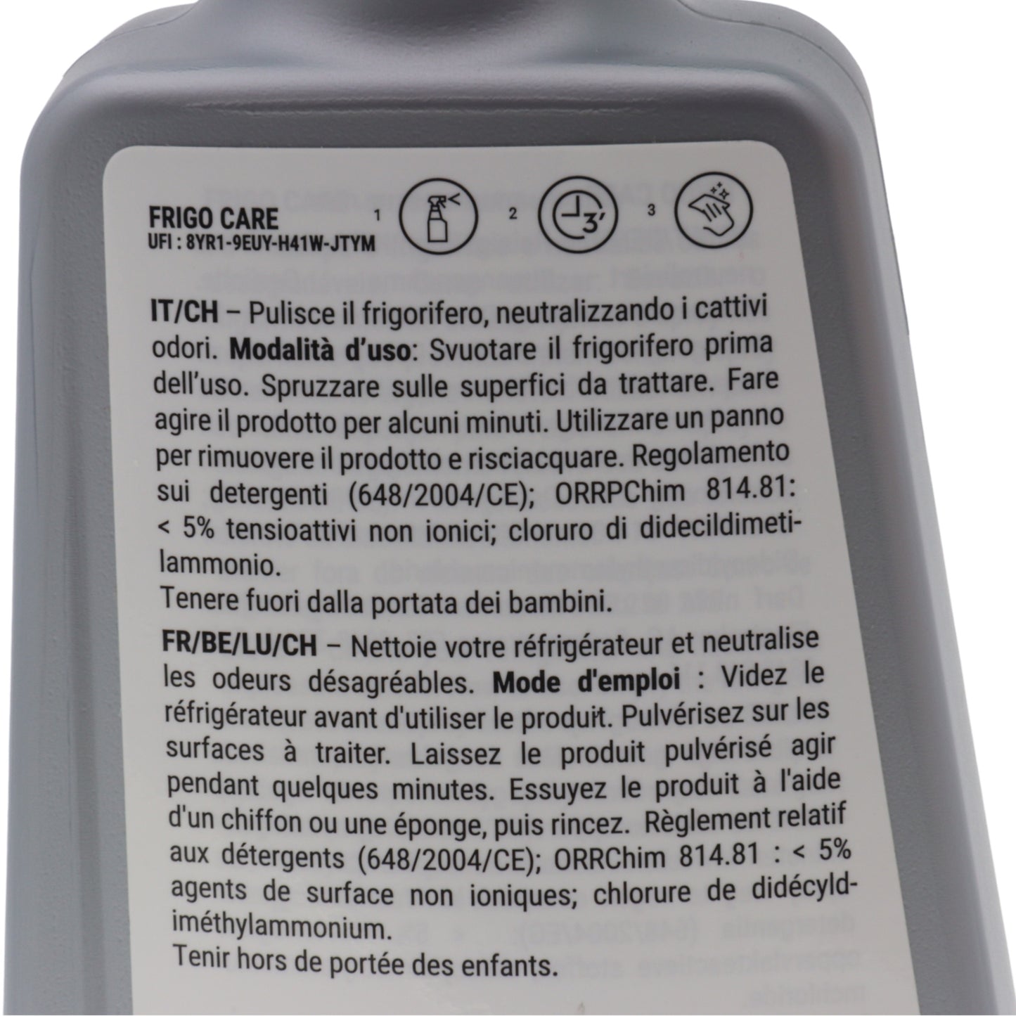 Electrolux detergente igienizzante frigorifero spray senza risciacquo 500ml