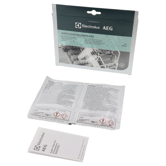Electrolux 2x polvo Super Clean desengrasante sanitizante lavavajillas potente