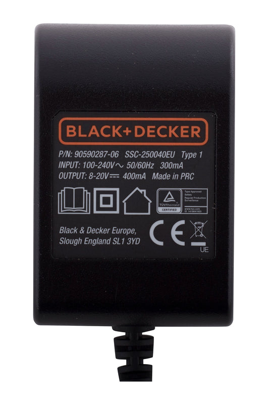 Black & Decker carica batterie alimentatore EGBL14 EGBL18 STC1820 GTC1820 ASL14