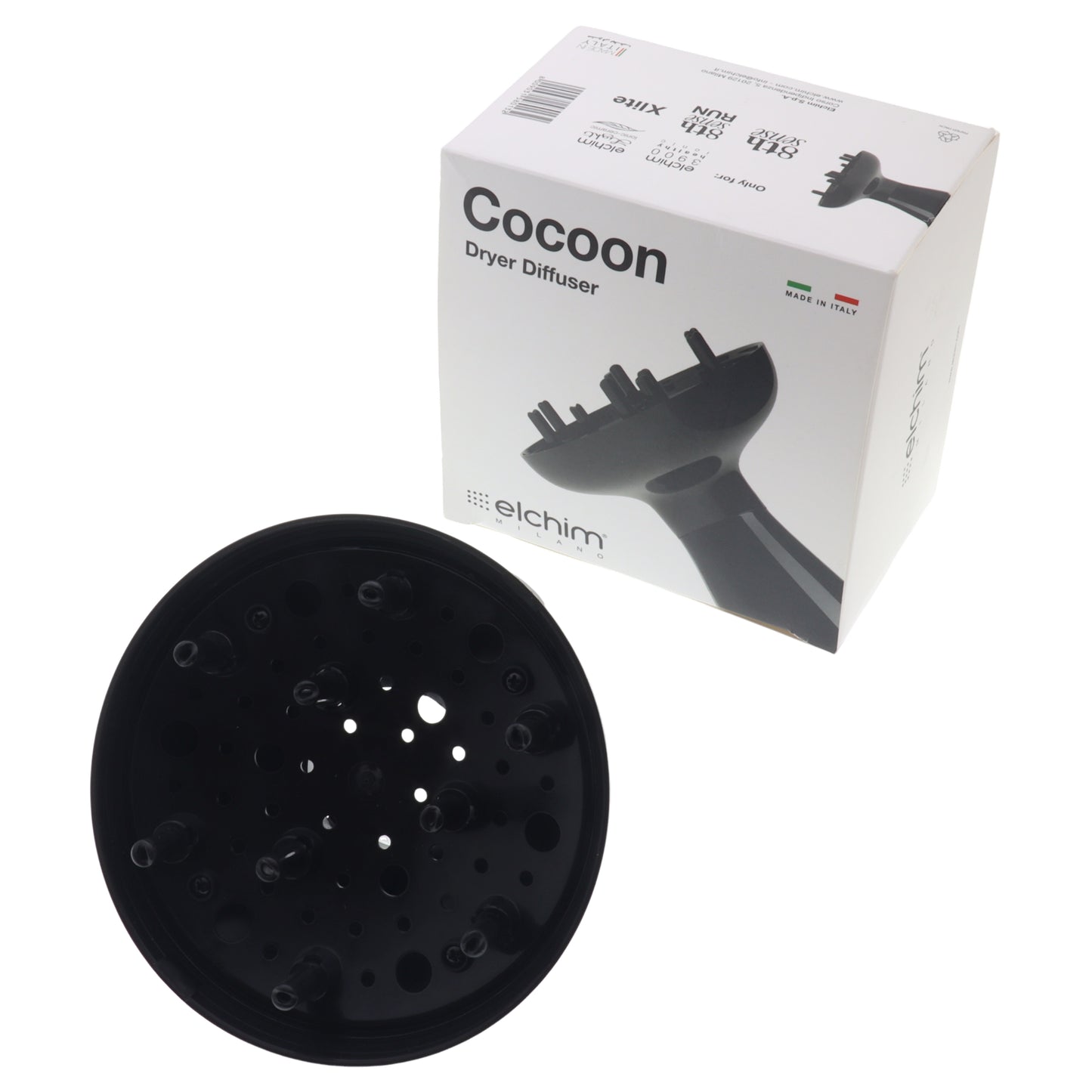 Diffusore per asciugacapelli Elchim Cocoon 3900 8th Sense Light Xlite