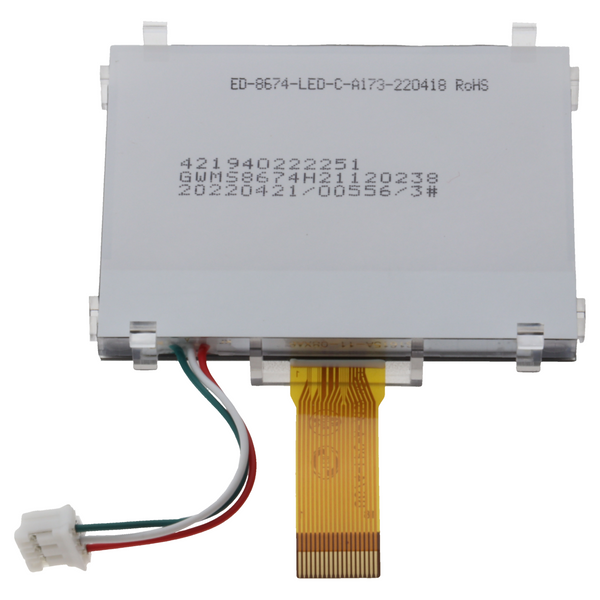 Saeco display LCD ED8674-LED-C-A173 aparat de cafea Syntia HD8838 RI9836 SUP037D