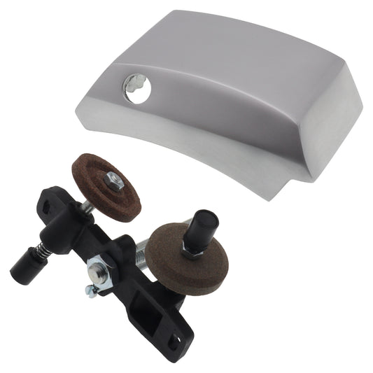 Essedue affilatoio mola pietre disco lama con coperchio per affettatrice 250 AF T