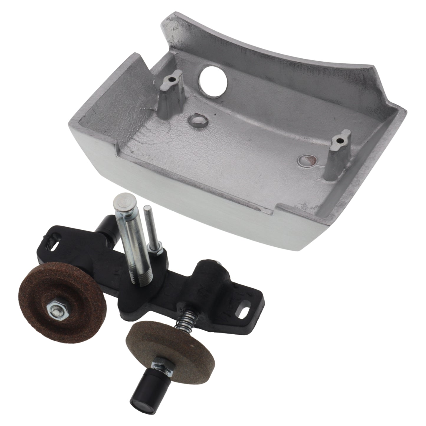 Essedue affilatoio mola pietre disco lama con coperchio per affettatrice 250 AF T