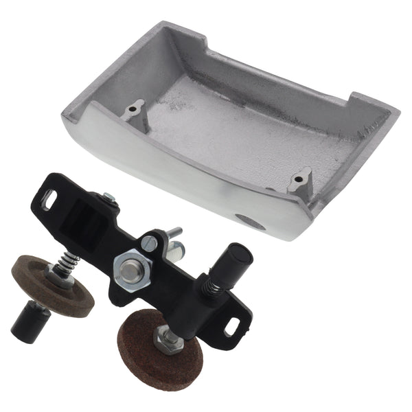 Essedue affilatoio mola pietre disco lama con coperchio per affettatrice 250 AF T