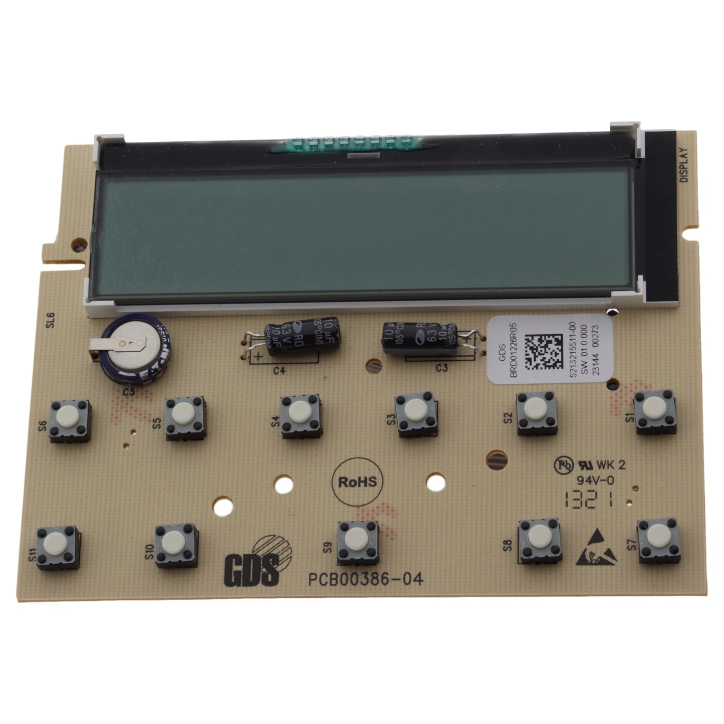 Delonghi scheda display LCD 230V macchina caffè Magnifica S Cappuccino ECAM22.36