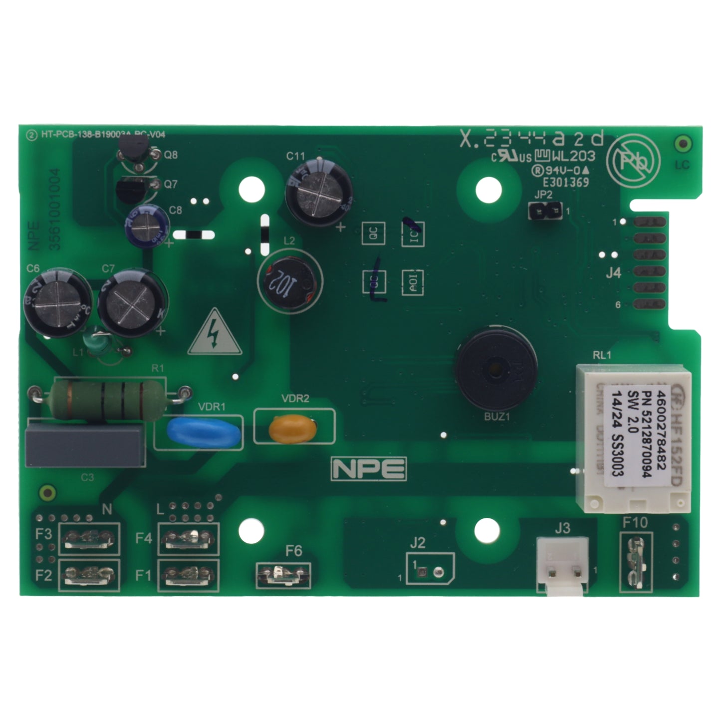 Braun scheda elettronica PCB 230V ferro stiro CareStyle 3 12830020 IS3130 IS3155