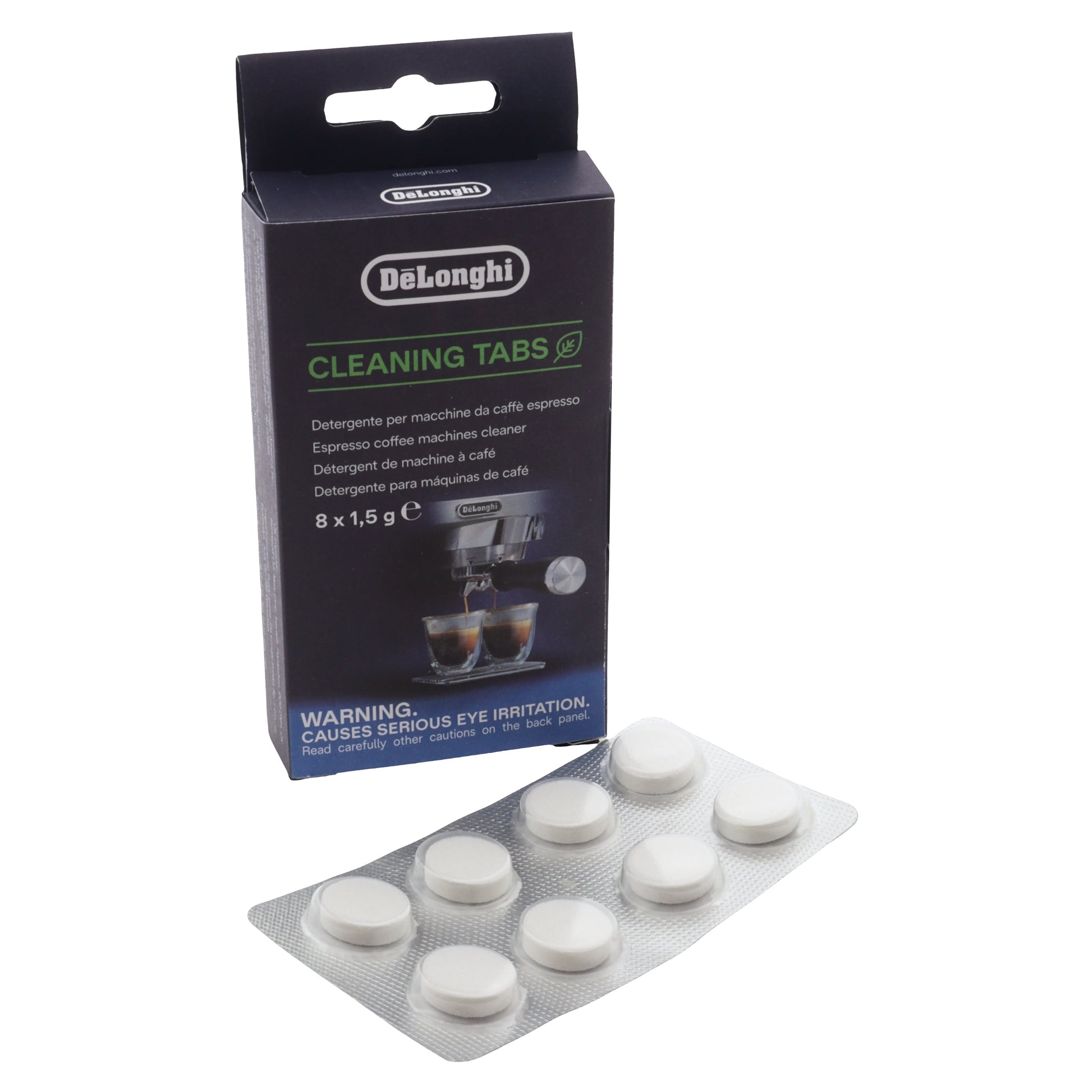 Delonghi Cleaning Tabs pastiglie detergenti filtro macchina caffè Spec –  PGService