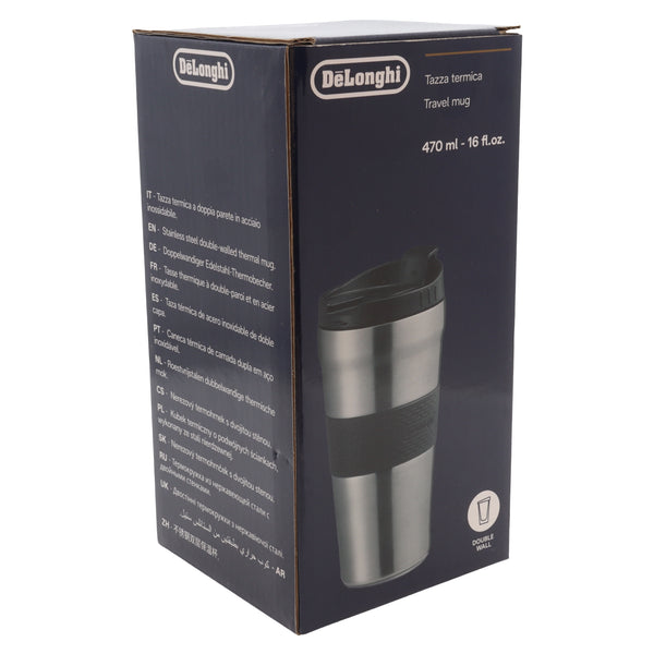 Delonghi double wall thermal cup stainless steel 470ml coffee machine Eletta Explor