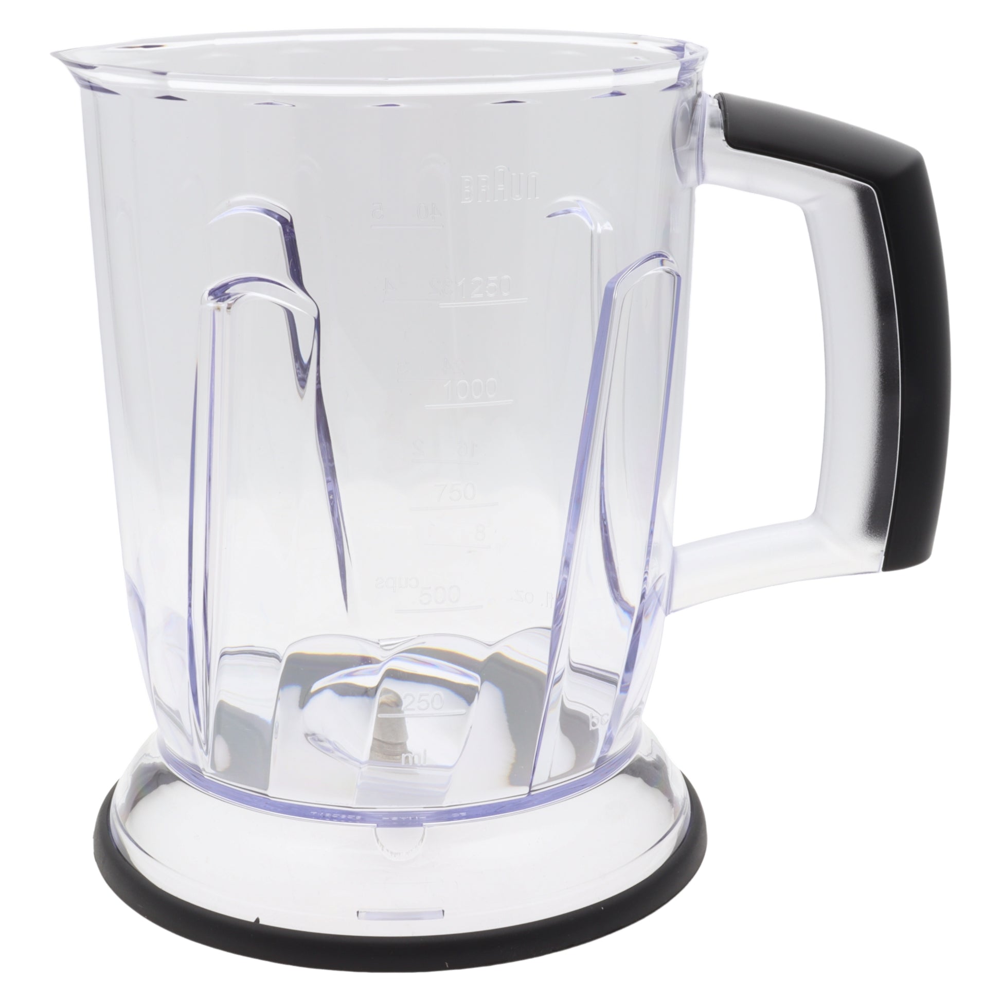 Braun caraffa frullatore plastica 1250ml mixer Multiquick 3 5 7 9 4191 4200 HB