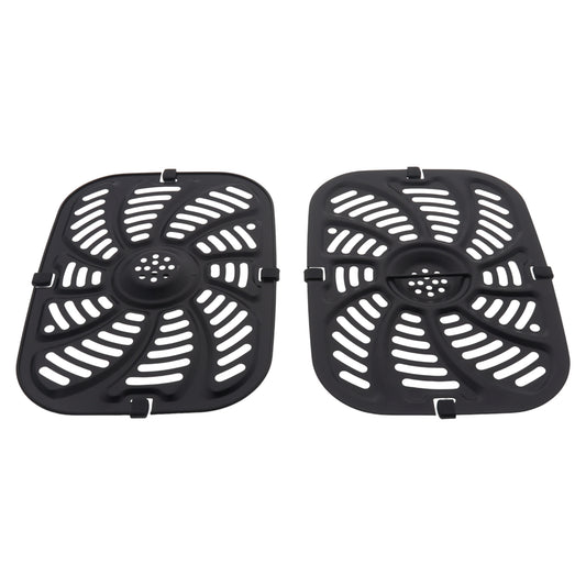 2x griglie 226mm per friggitrice ad aria Ariete Kenwood MasterPro Double 4625 HFM73 BGMP-9175