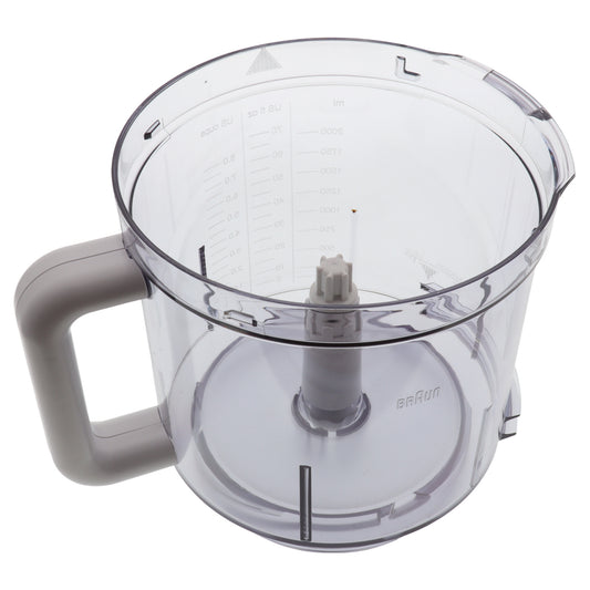 Braun ciotola contenitore 2000ml robot Multiquick 3 5 CombiMax K600 K650 K700 K750 Tribute