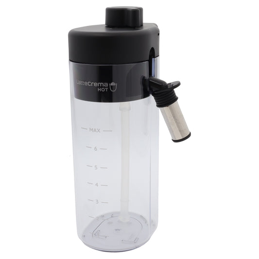 Delonghi black milk jug HOT LatteCrema coffee machine Eletta Explore ECAM45