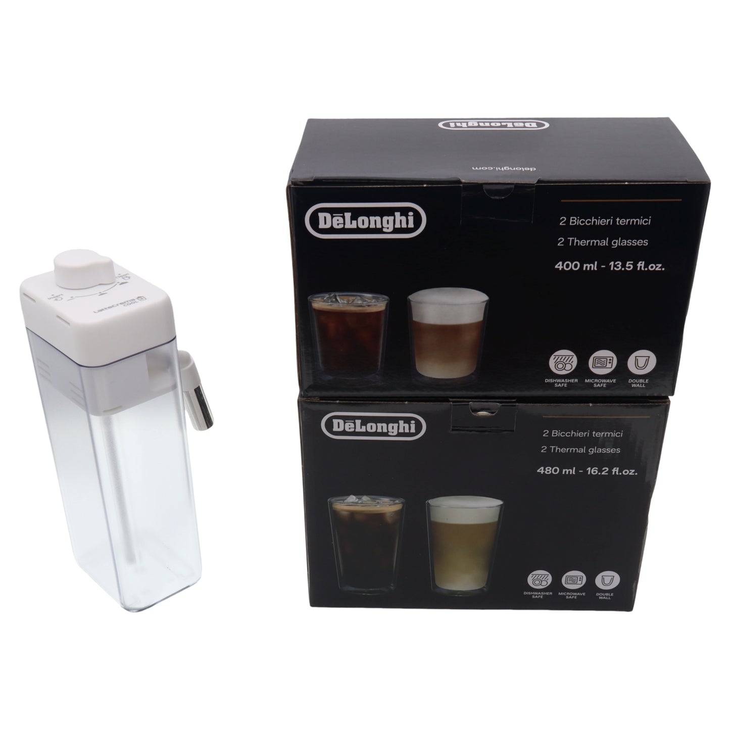 Delonghi caraffa LatteCrema Cool macchina caffè Rivelia Primadonna Aromatic
