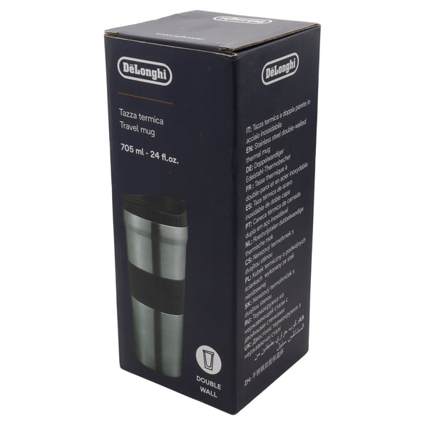 Delonghi cană termică cu pereți dubli din oțel 705ml aparat de cafea Eletta Explor
