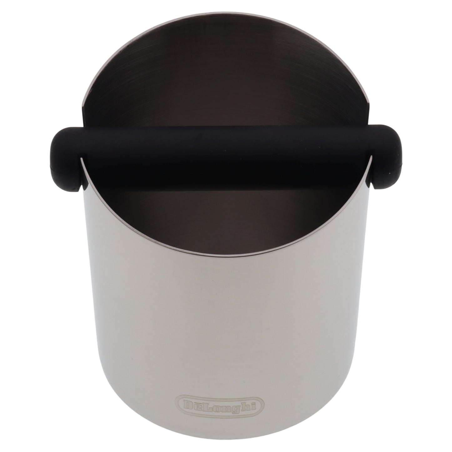Delonghi knock box contenitore tufi 105mm acciaio inox per macchina da caffè
