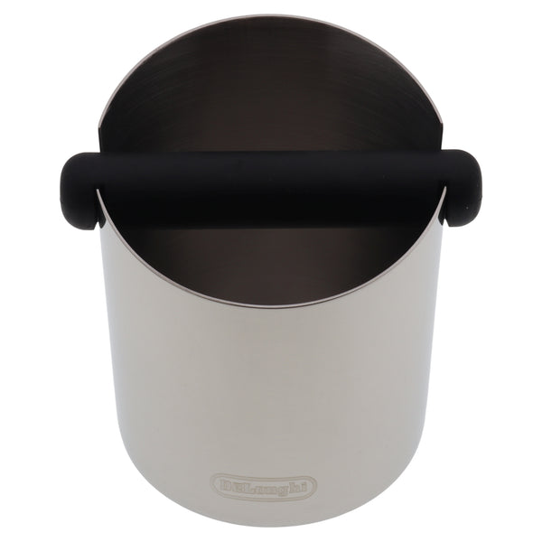 Delonghi knock box contenitore tufi 105mm acciaio inox per macchina da caffè