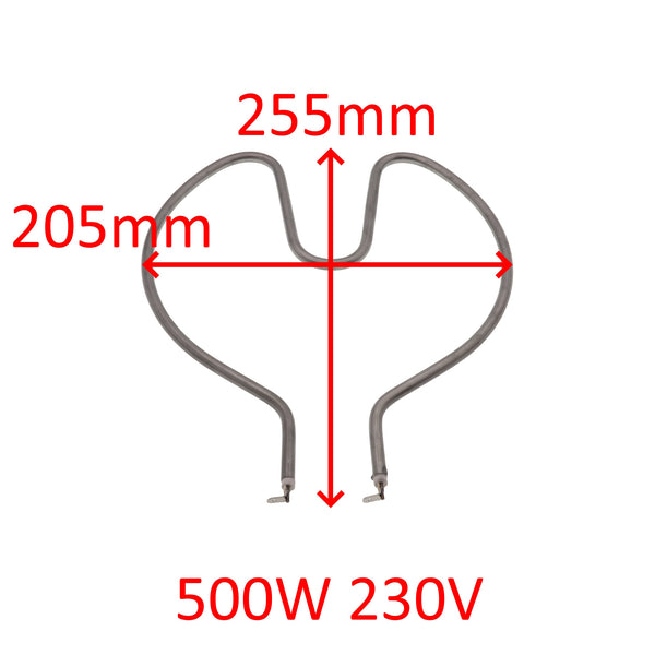 Ariete Kit Widerstände 500W + 700W 230V Pizzaofen Da Gennaro 0905 00C090510AR0