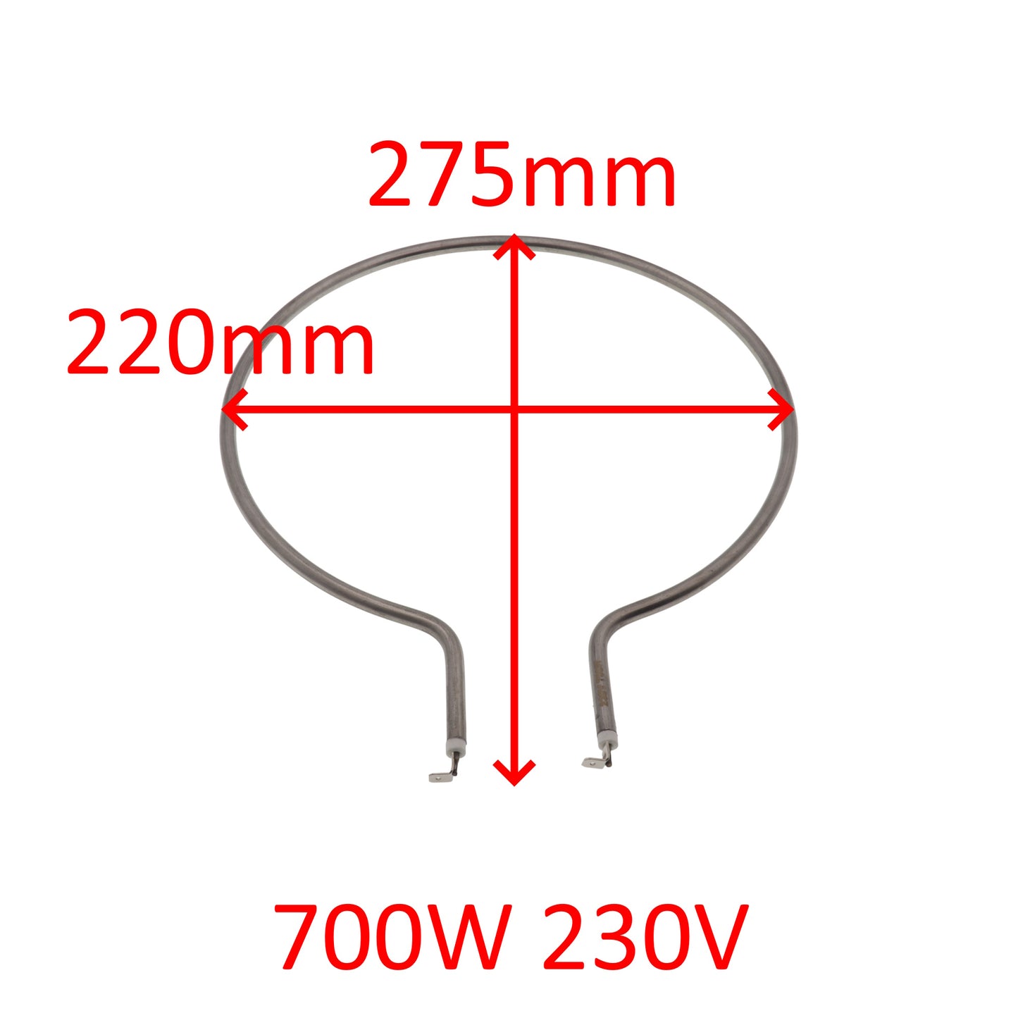 Ariete Kit Resistances 500W+700W 230V Oven Pizza For Gennaro 0905 00C090510AR0