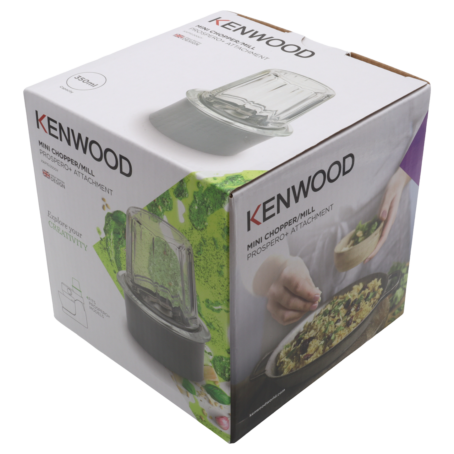 Kenwood accessorio tritatutto KAP10 vetro planetaria Prospero+ Plus KHC29 KHC29