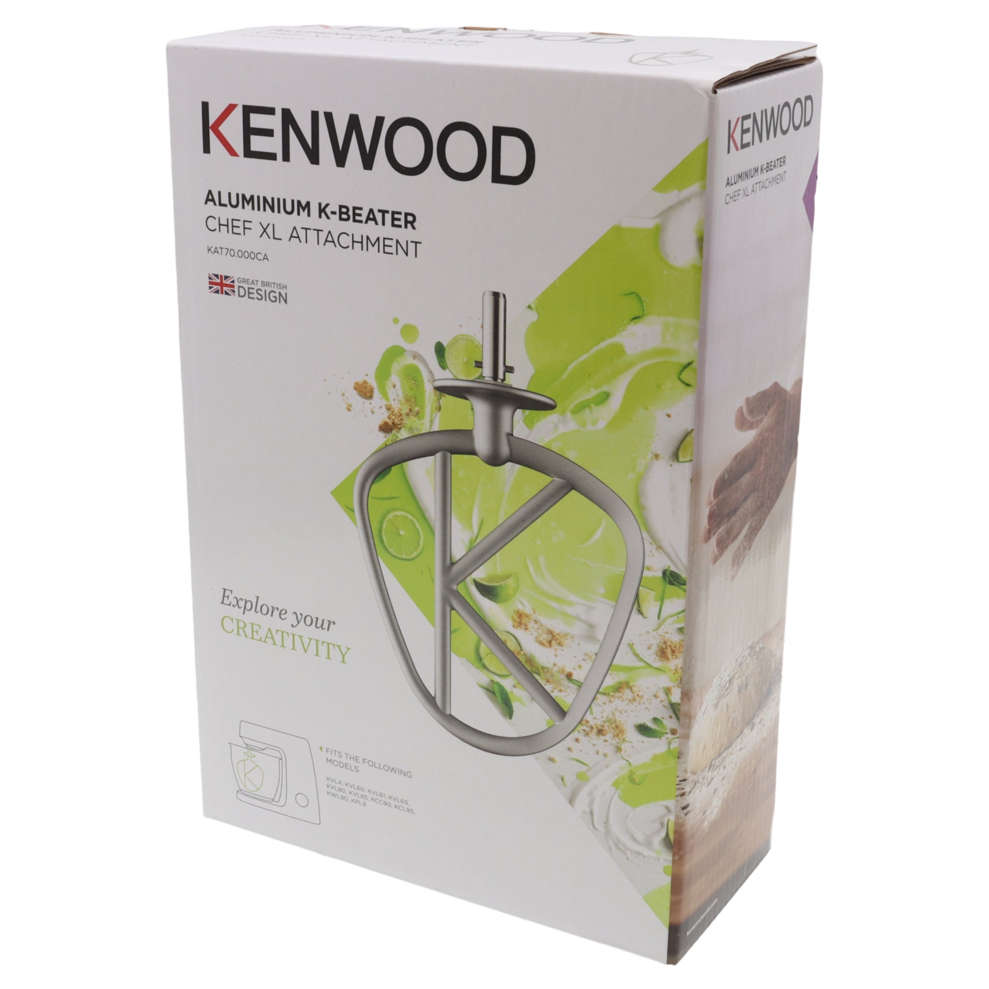 Kenwood frusta K alluminio planetaria Chef Sense Elite Patissier Cooking XL KVL