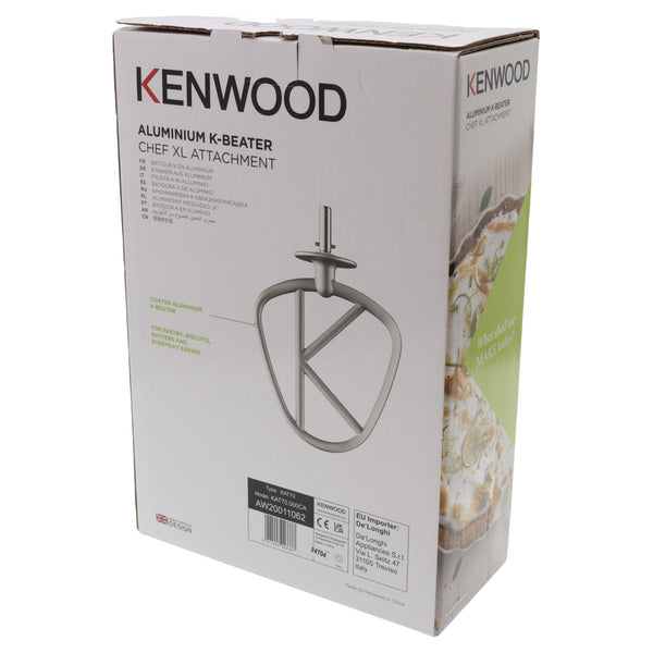 Batidor Kenwood K planetaria aluminio Chef Sense Elite Patissier Cooking KVL